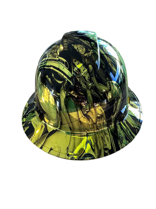 Custom Hydro Dipped Ridgeline Cap Style Gold Chrome Naughty Boy