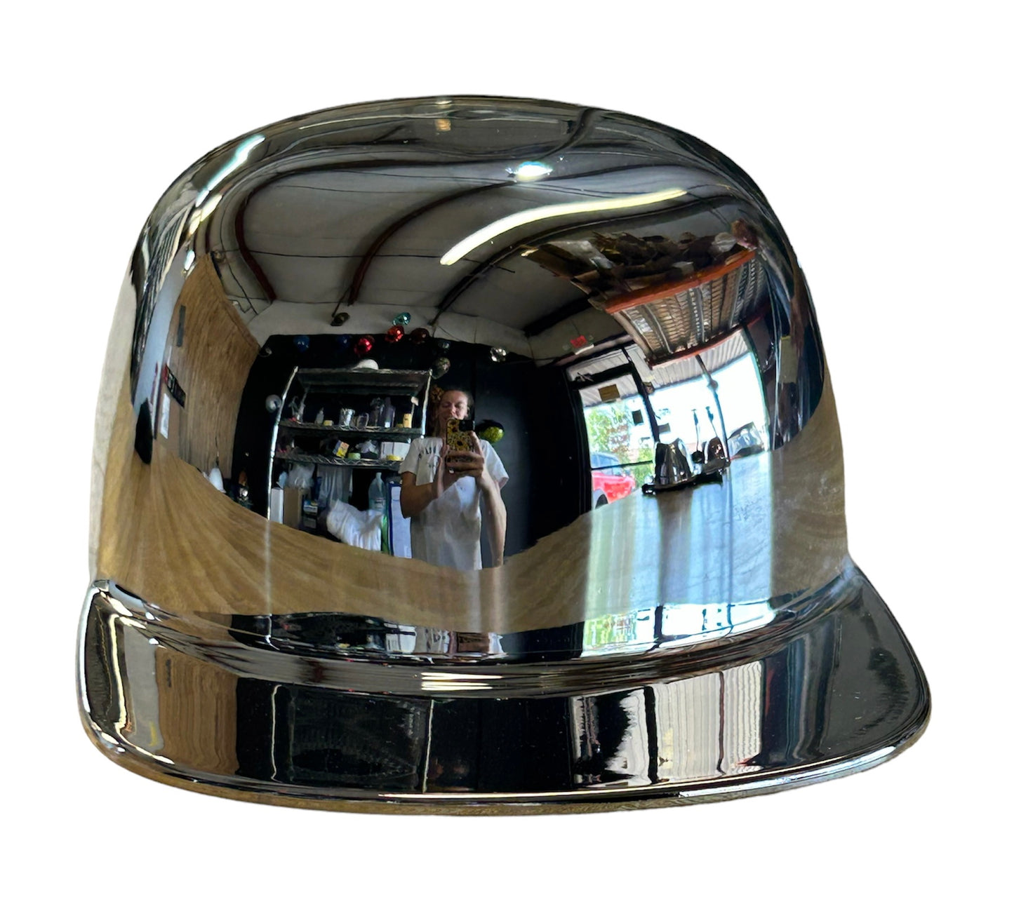 Custom Chrome Flatboy Mikes Pro Lid novelty helmet