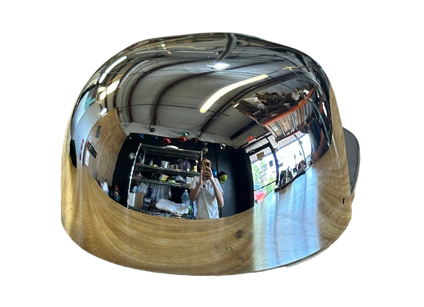 Custom Chrome Flatboy Mikes Pro Lid novelty helmet