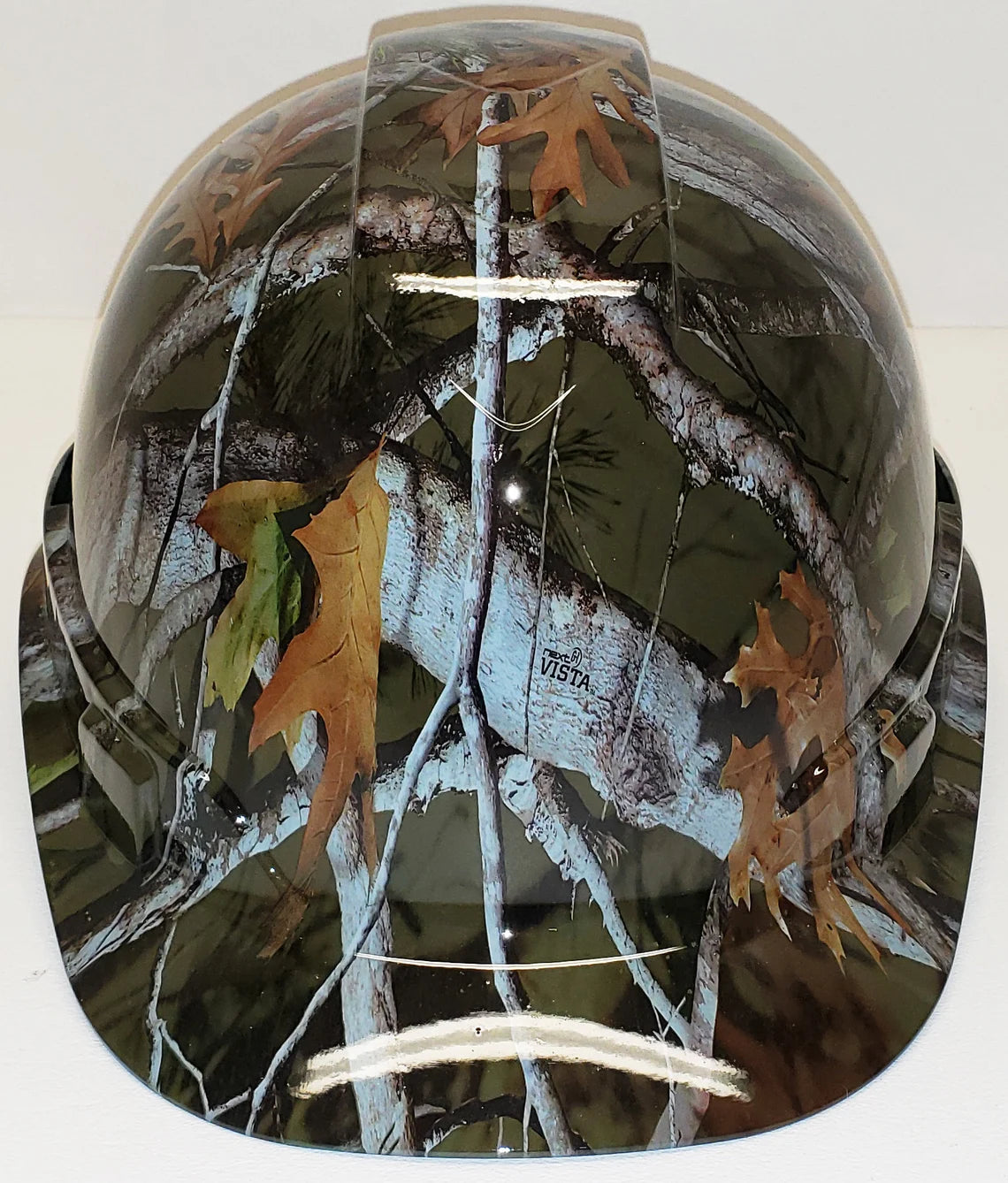 Hydro Dip Hard Hats Green Vista Camo Pyramex Ridgeline Protective Helmet