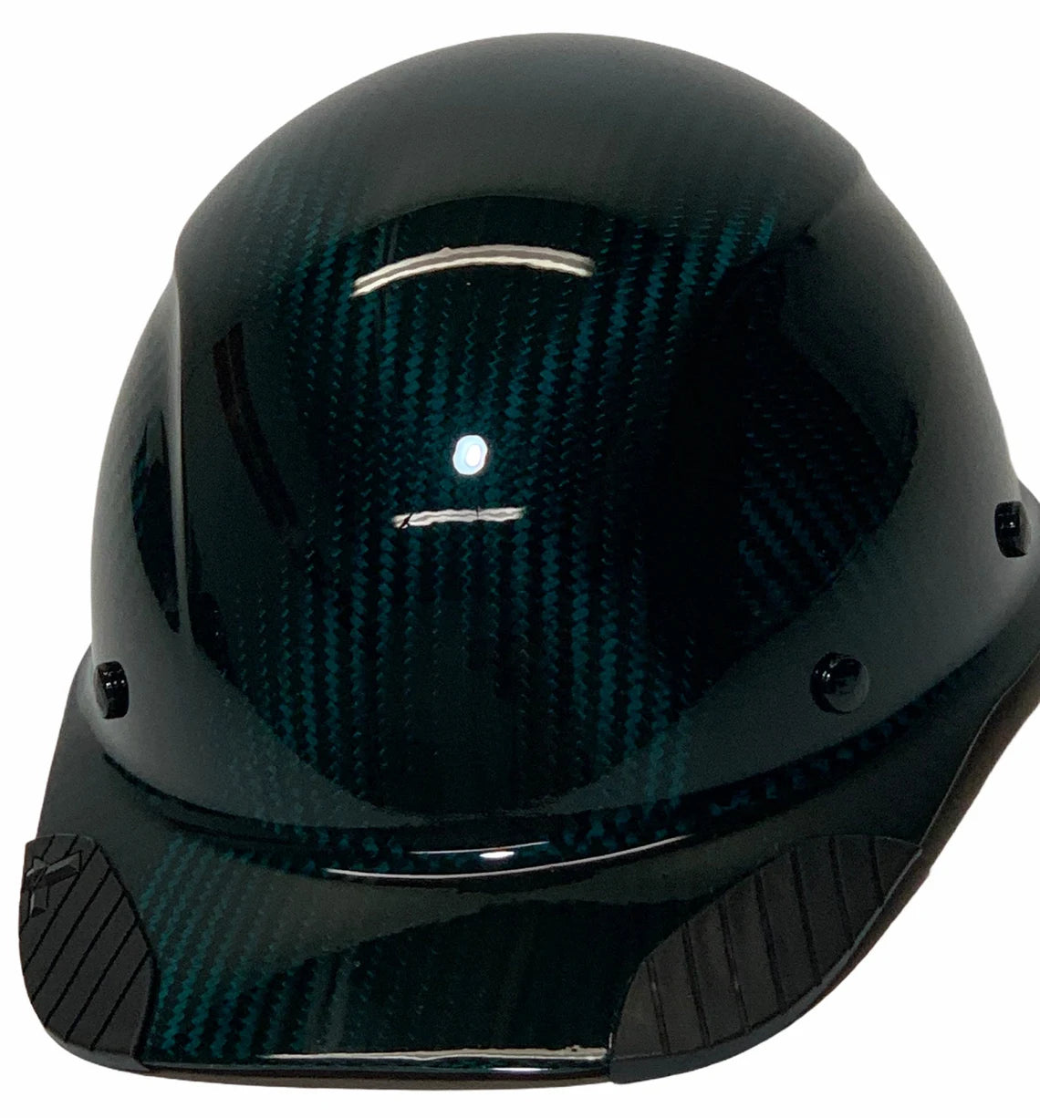 Custom Hydro Dipped Translucent Teal Lift Dax Carbon Fiber HDCC-17KG Cap Style Hard Hat