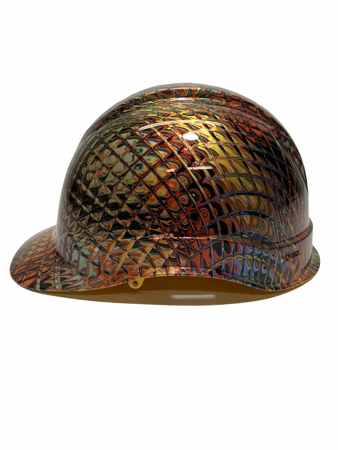 Custom Hydro Dipped Hard Hat Ridgeline Cap Style Copper Cushion