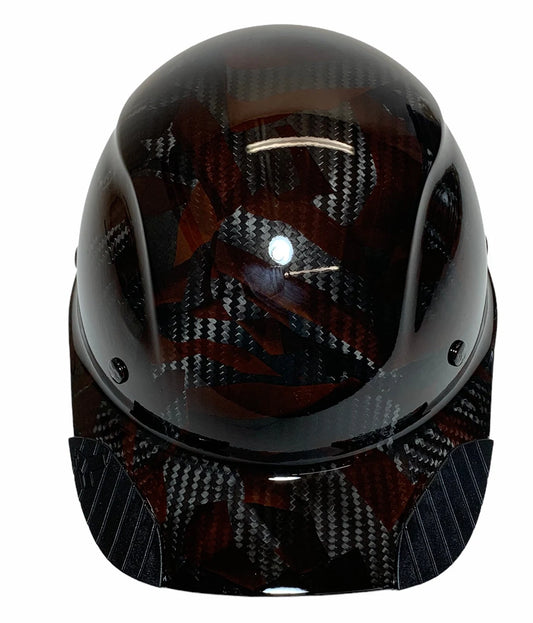 Custom Black Lift Dax Carbon Fiber American Flags HDCC-17KG Cap Style Hard Hat