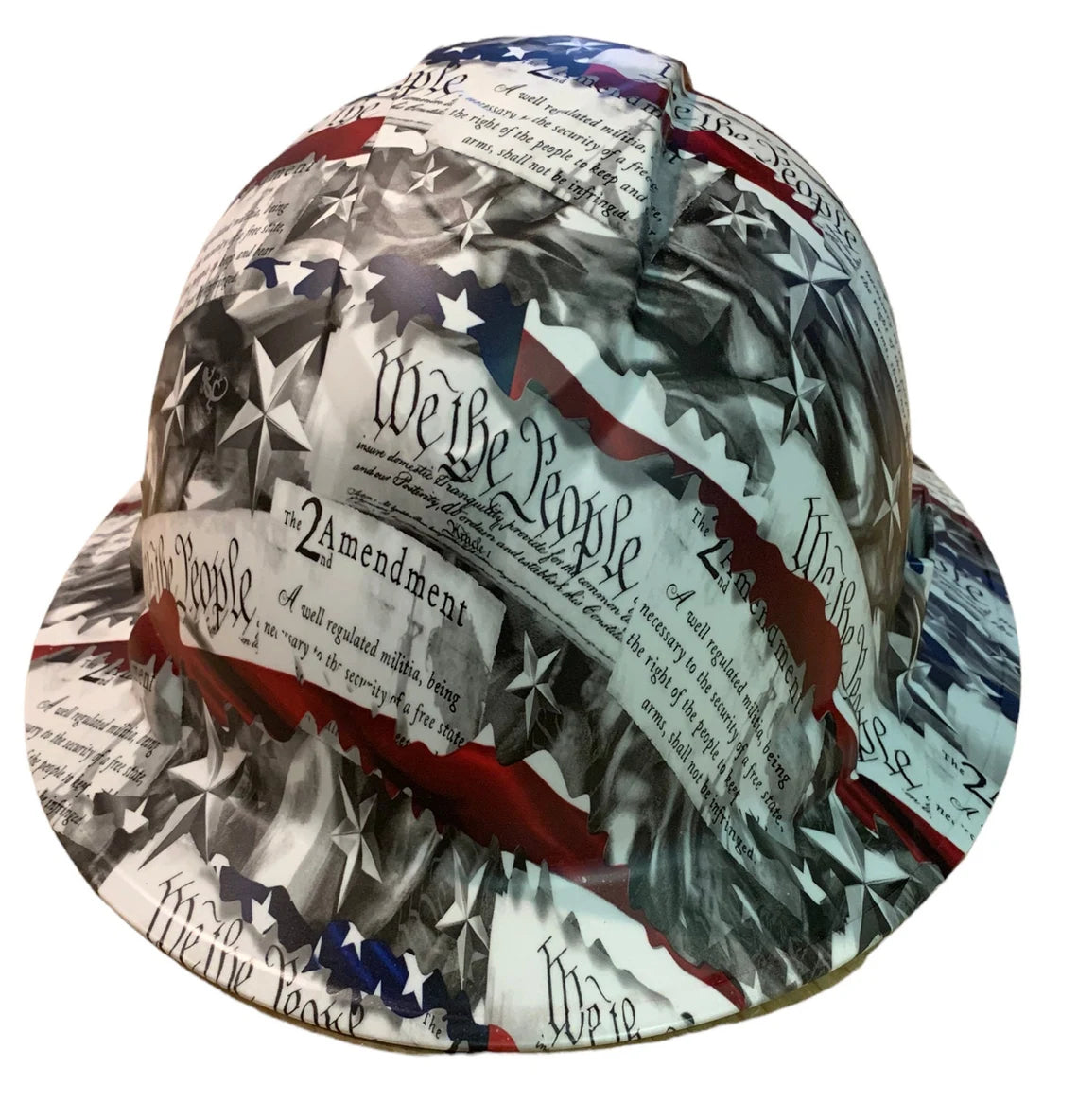 Hydro Dip Hard Hat Vented We The People Pyramex Ridgeline Protective