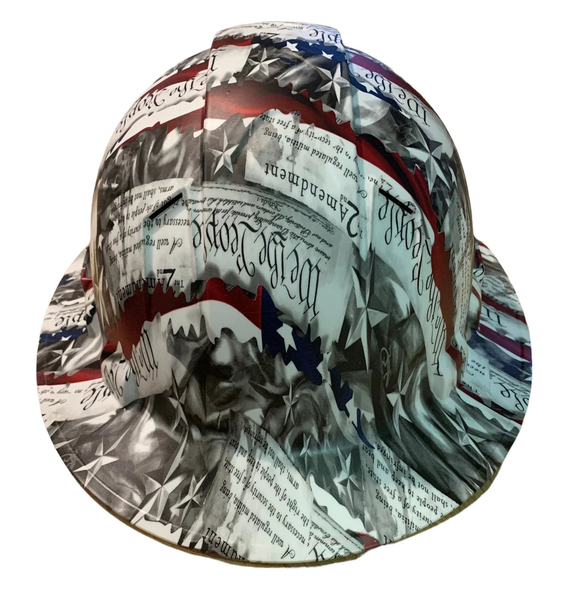 Hydro Dip Hard Hat Vented We The People Pyramex Ridgeline Protective