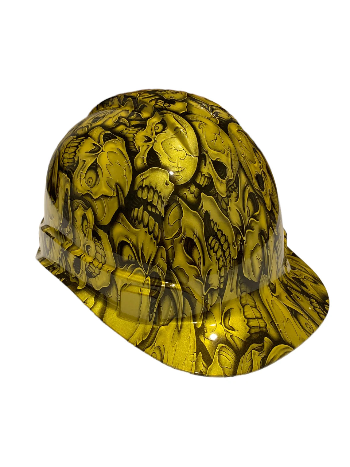 Hard Hat Hydro Dipped Ridgeline Cap Kandy Gold Insanity Skulls