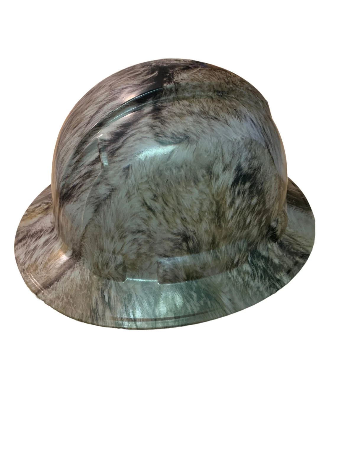 Custom Hydro Dipped Coyote Ridgeline Full Brim Hard Hat