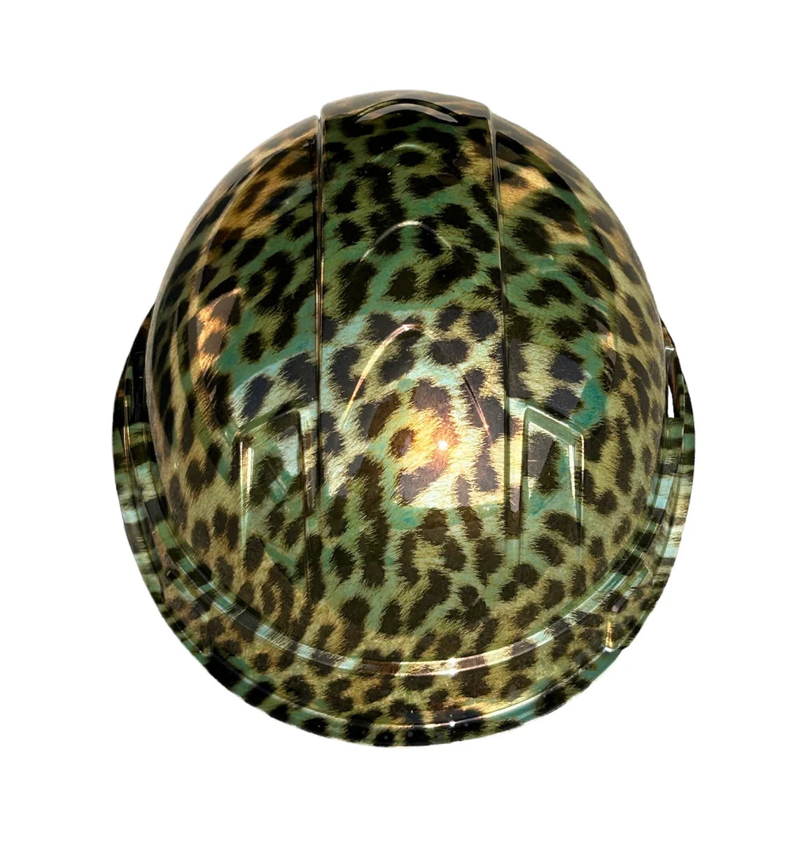 Hard Hat Ridgeline Cap Style Custom Chrome Cheetah