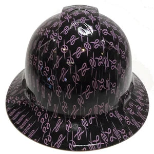 Hard Hat Ridgeline Full Brim Custom Pink Ribbon