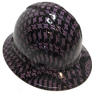 Hard Hat Ridgeline Full Brim Custom Pink Ribbon