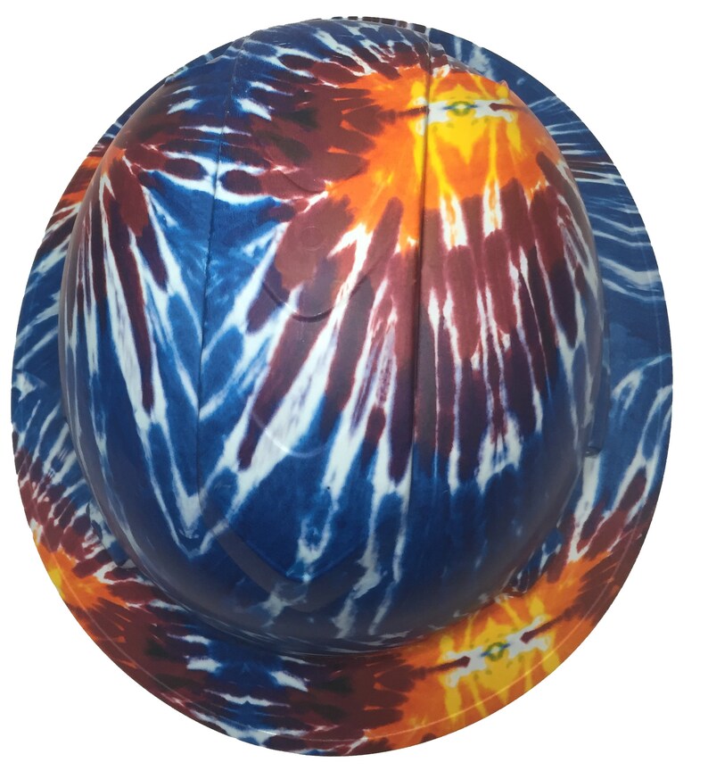 Hard Hat Ridgeline Full Brim Custom Dark Tie Dye