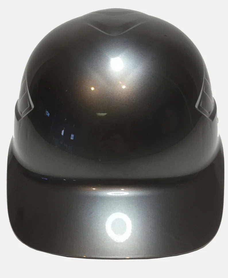 Custom Painted Metallic Graphite Bump Cap