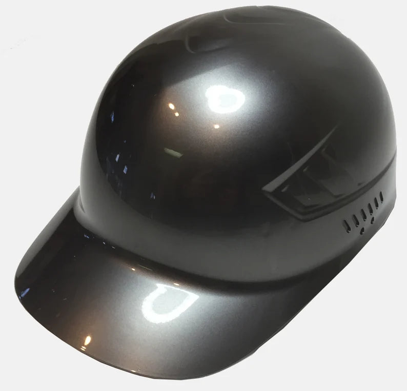 Custom Painted Metallic Graphite Bump Cap