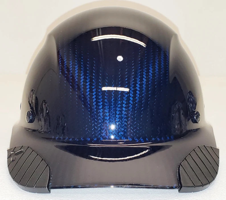 Custom Translucent Blue Lift Dax Carbon Fiber HDCC-17KG Cap Style Hard Hat