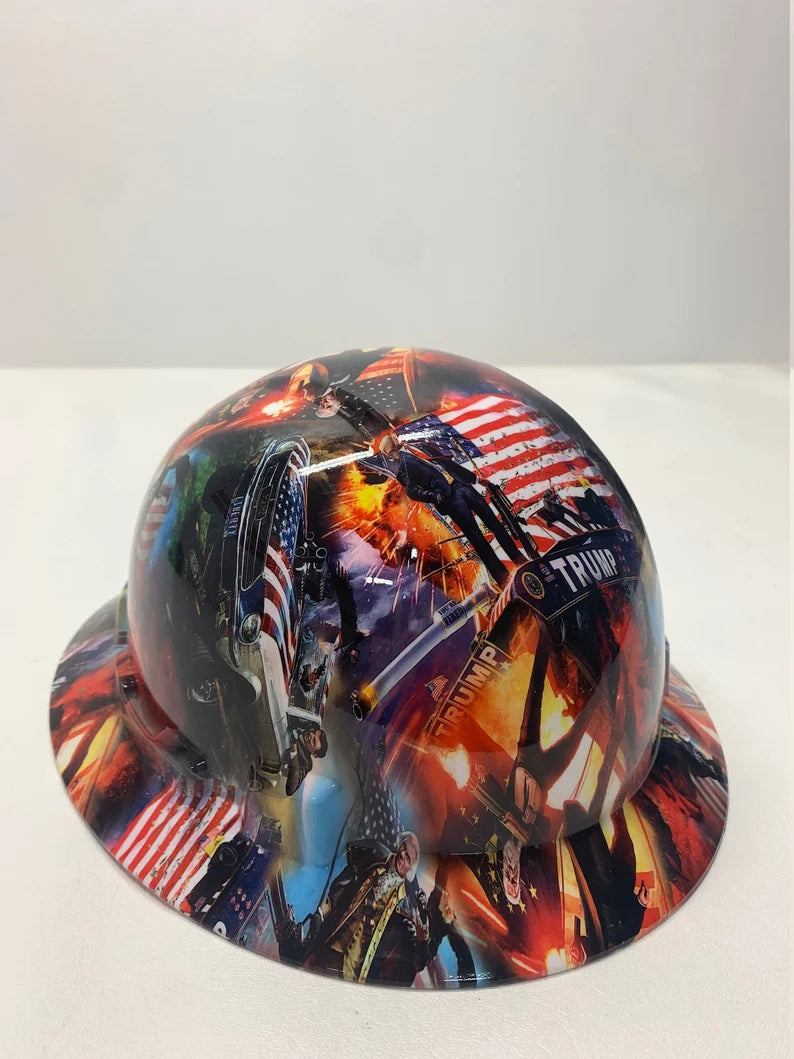 Hydro Dip Trump Lift Briggs HBFC-7G Full Brim Vented Hard Hat