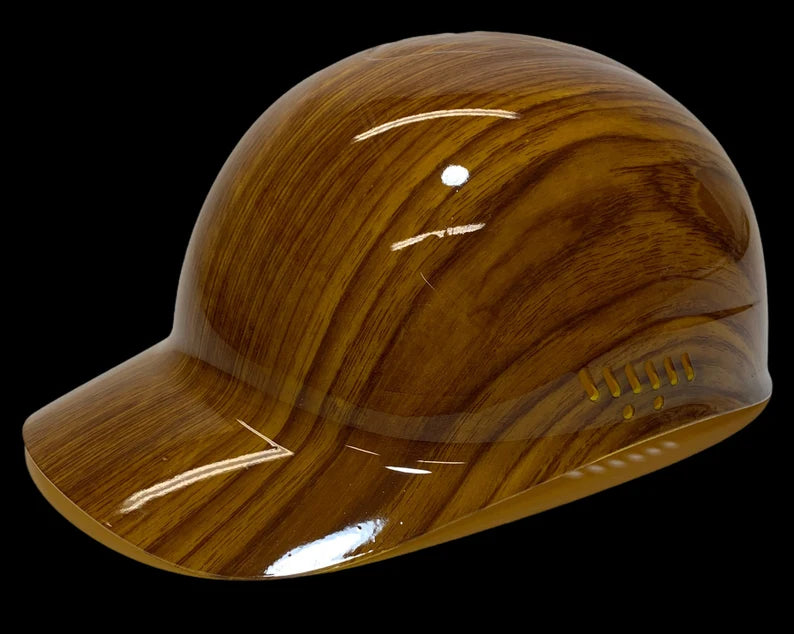 Hydro Dipped Bump Cap Yellow Oak