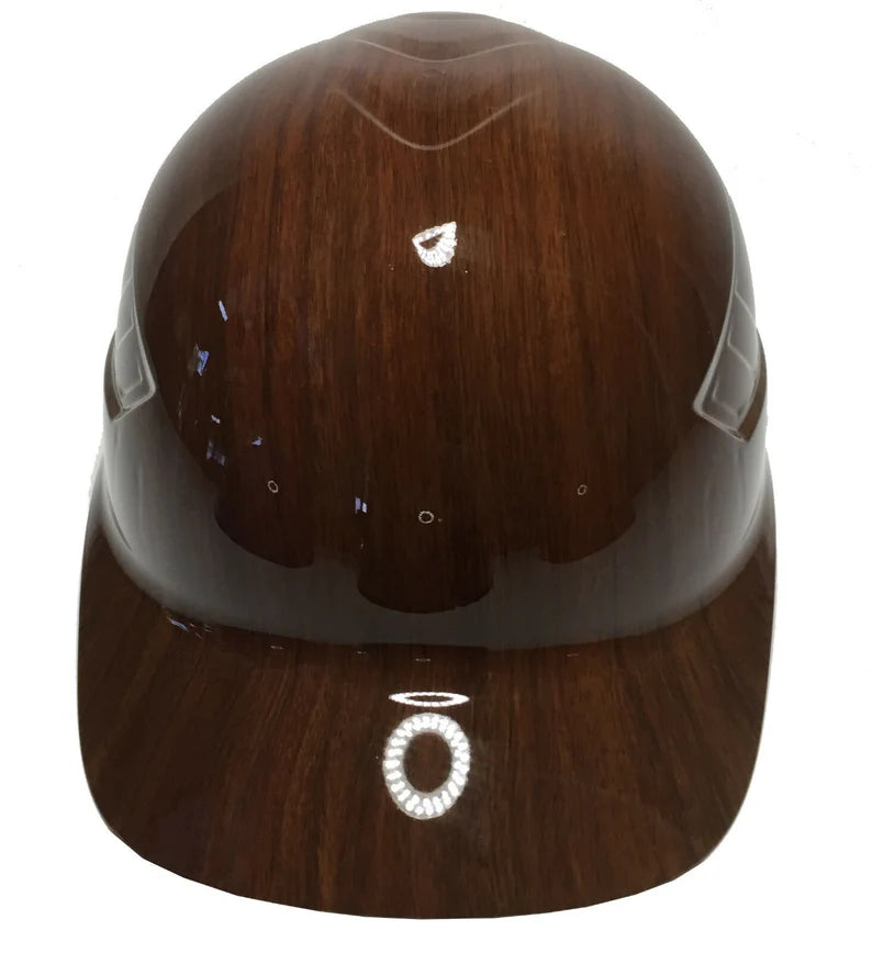 Custom Hydro Dipped Bump Cap Brown Oak