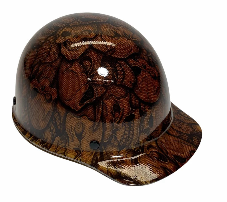 Custom Hard Hat Insanity Skulls MSA SkullGard Cap Style