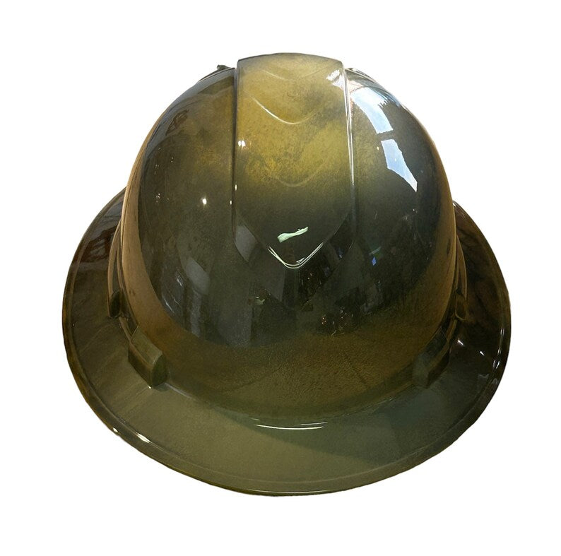 Custom Ridgeline Full Brim Hard Hat Donovan's Special Tarnished Chrome