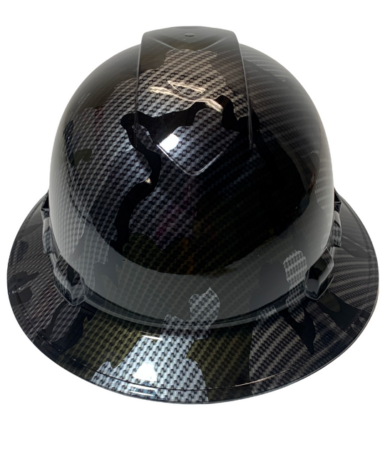 HydroDipped Hard Hat Ridgeline Vented FB Dipped Carbon Fiber Camo