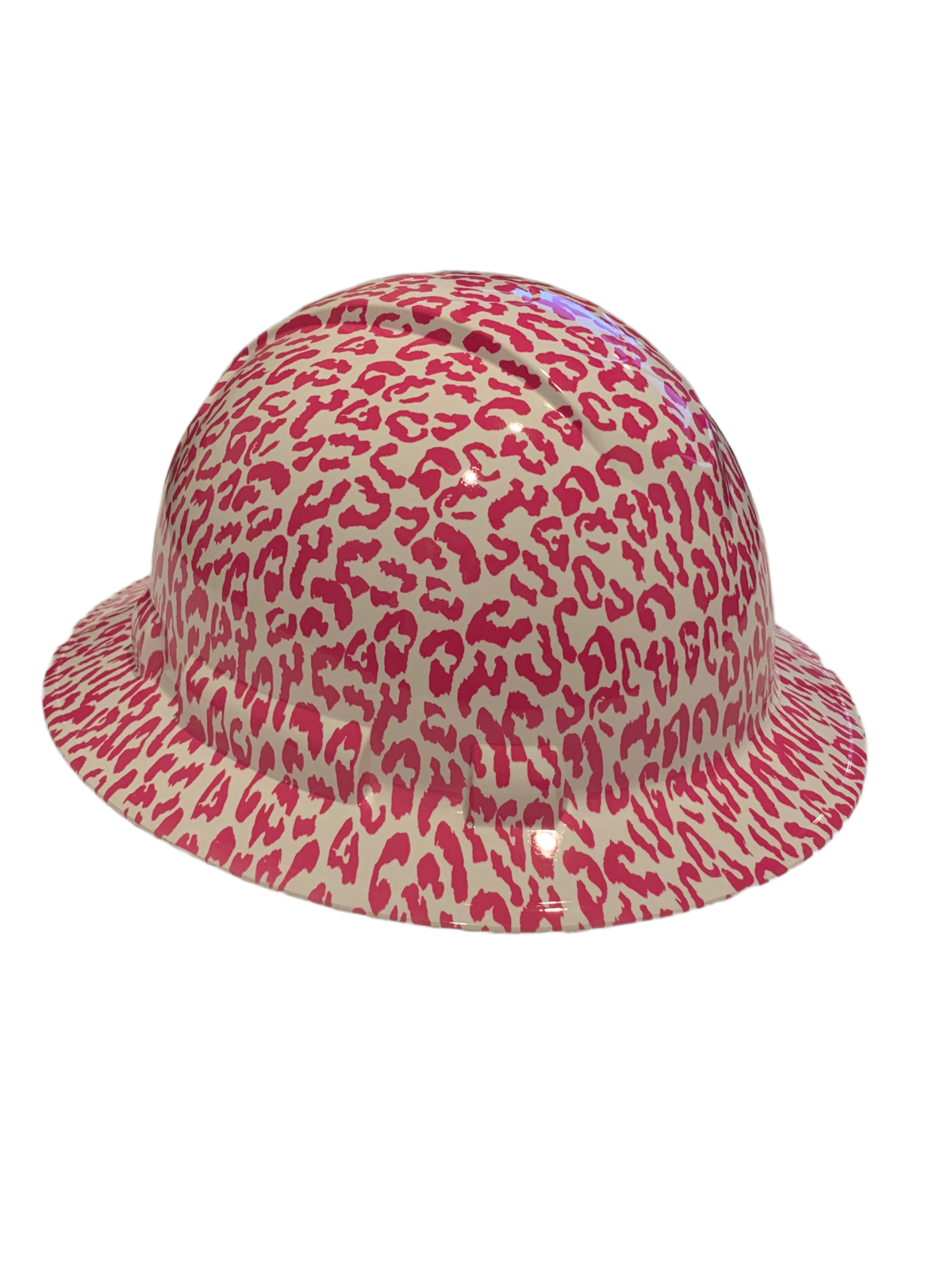 Hard Hat Ridgeline Full Brim Custom Hydro Dipped Pink Cheetah