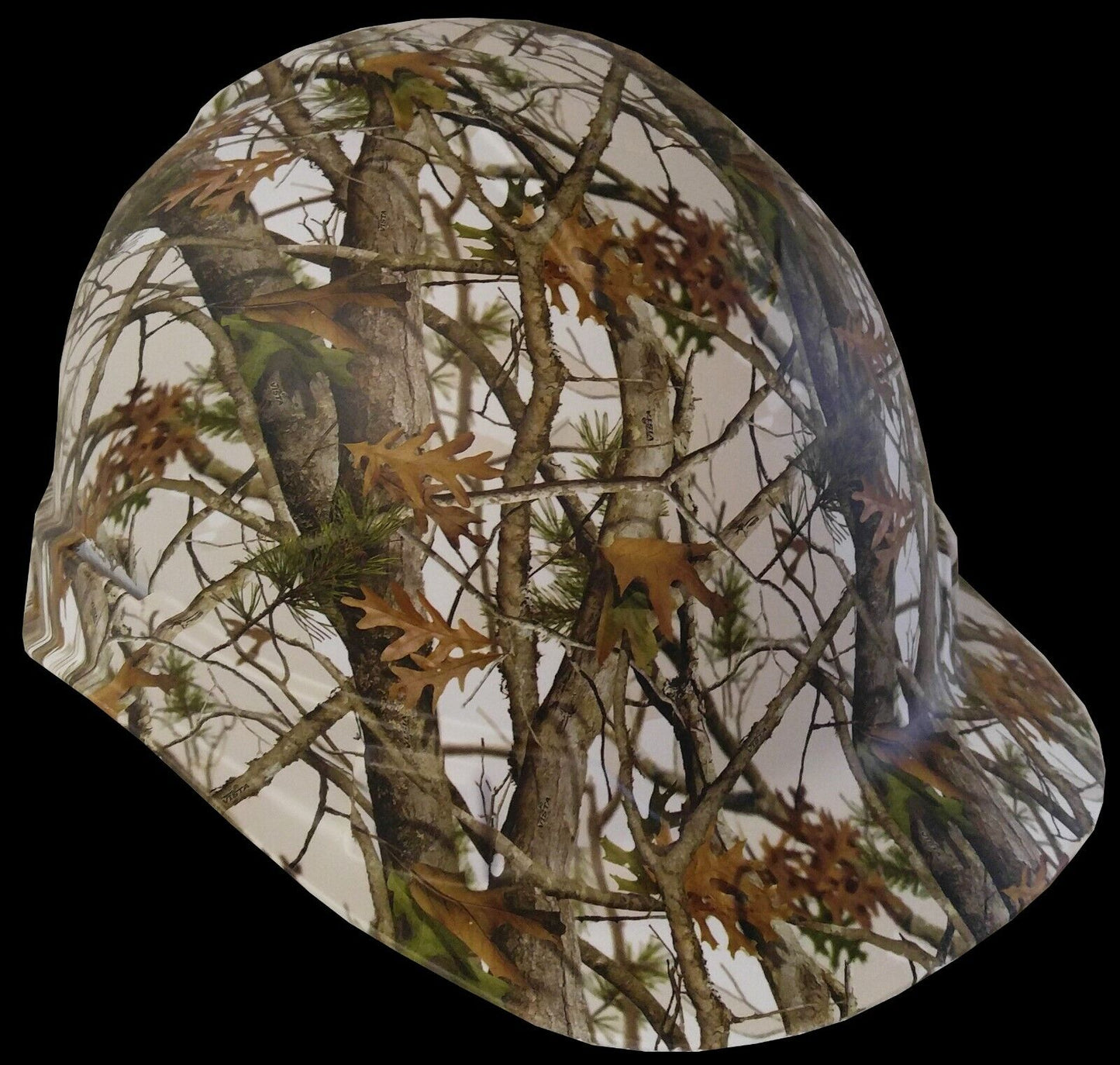 Hydro Dipped Hard Hat Ridgeline Cap Style Custom Snow Vista Camo