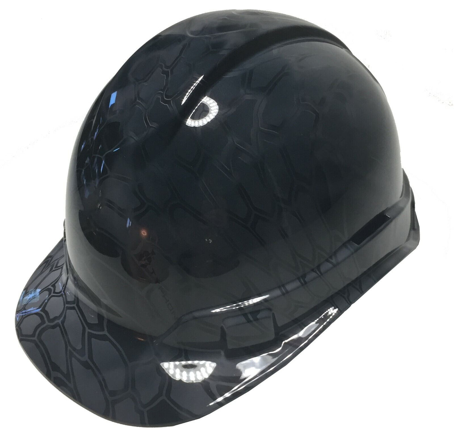 Hydro Dipped Custom Hard Hat Ridgeline Cap Style Kryptek Typhon