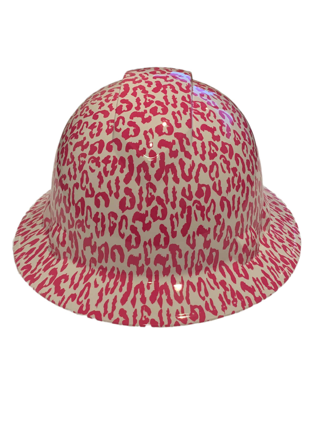 Hard Hat Ridgeline Full Brim Custom Hydro Dipped Pink Cheetah