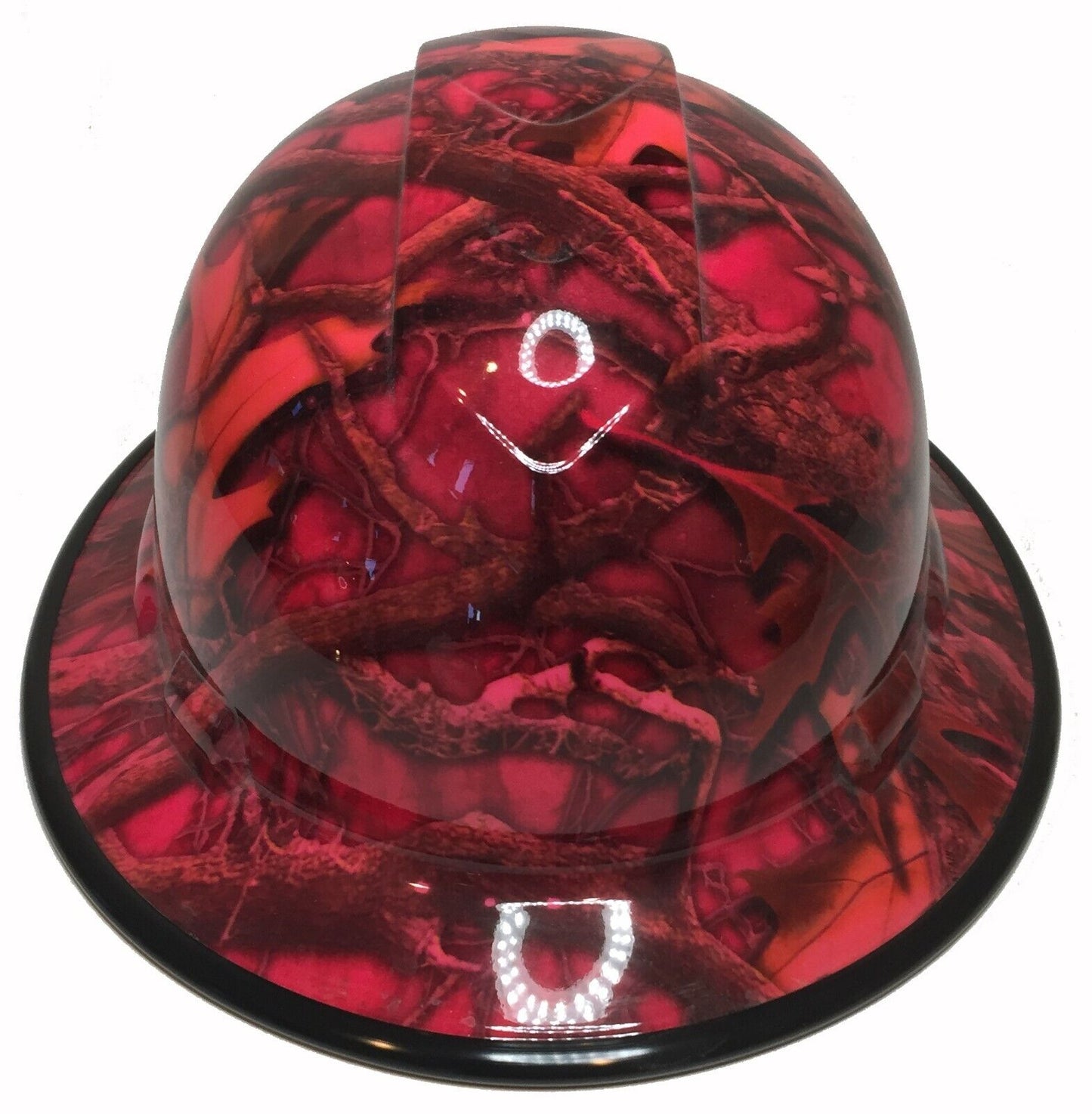 Hydro Dipped Hard Hat Ridgeline Full Brim Custom Pink Camo