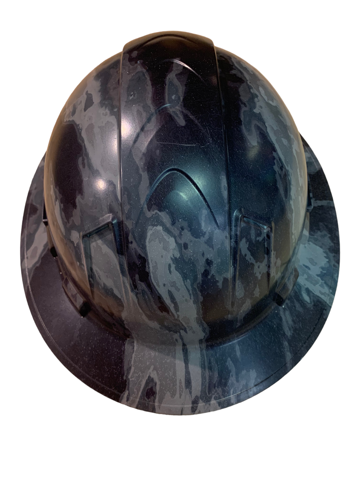 Custom Hard Hat Vented A-Tac Hydro Dipped Full Brim Ridgeline