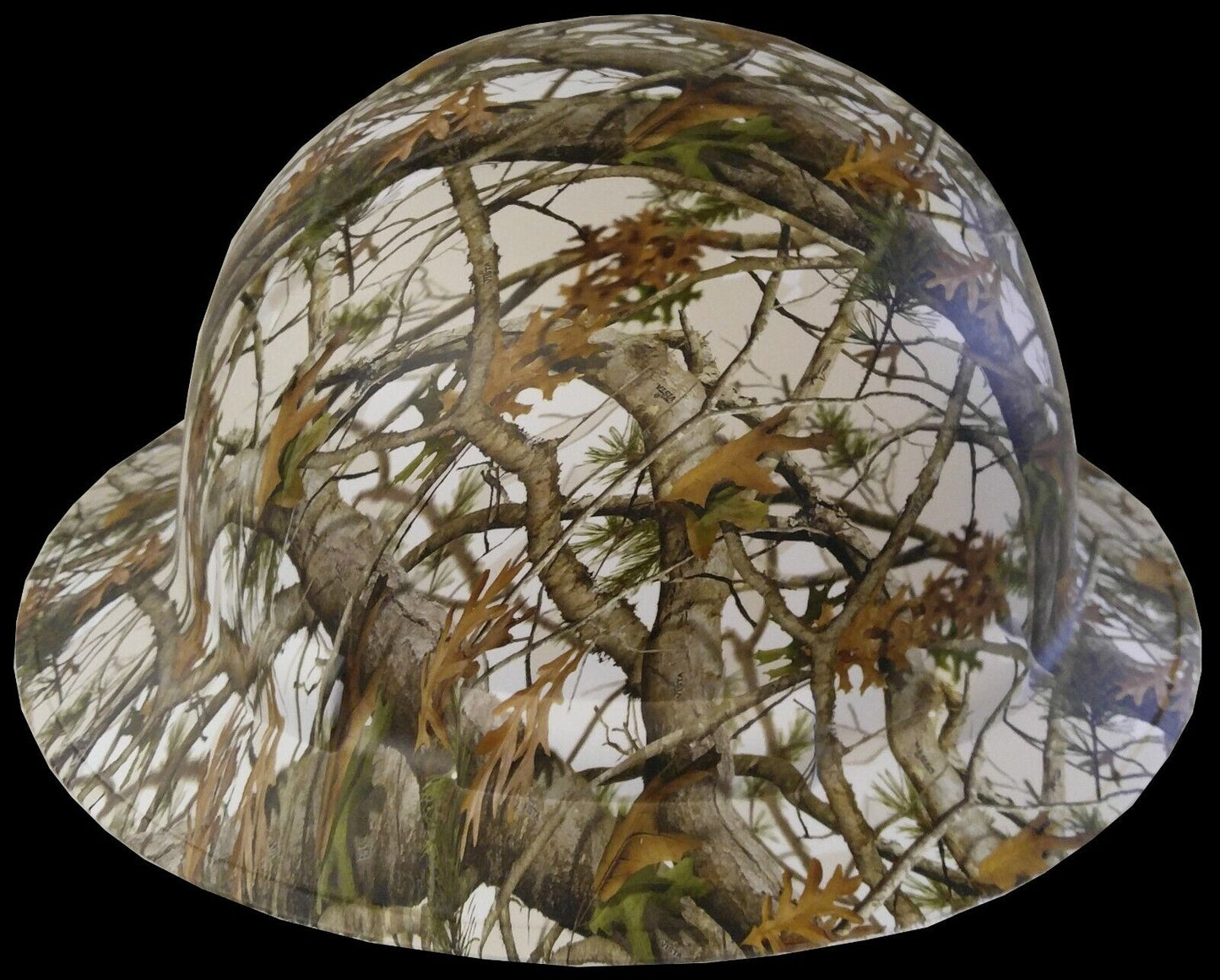 Hydro Dipped Hard Hat Ridgeline Full Brim Custom White Vista Camo