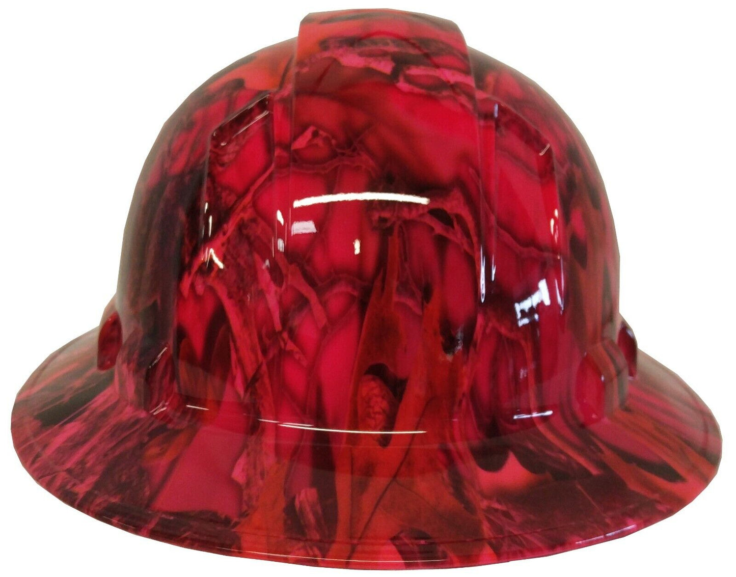 Hydro Dipped Hard Hat Ridgeline Full Brim Custom Pink Camo