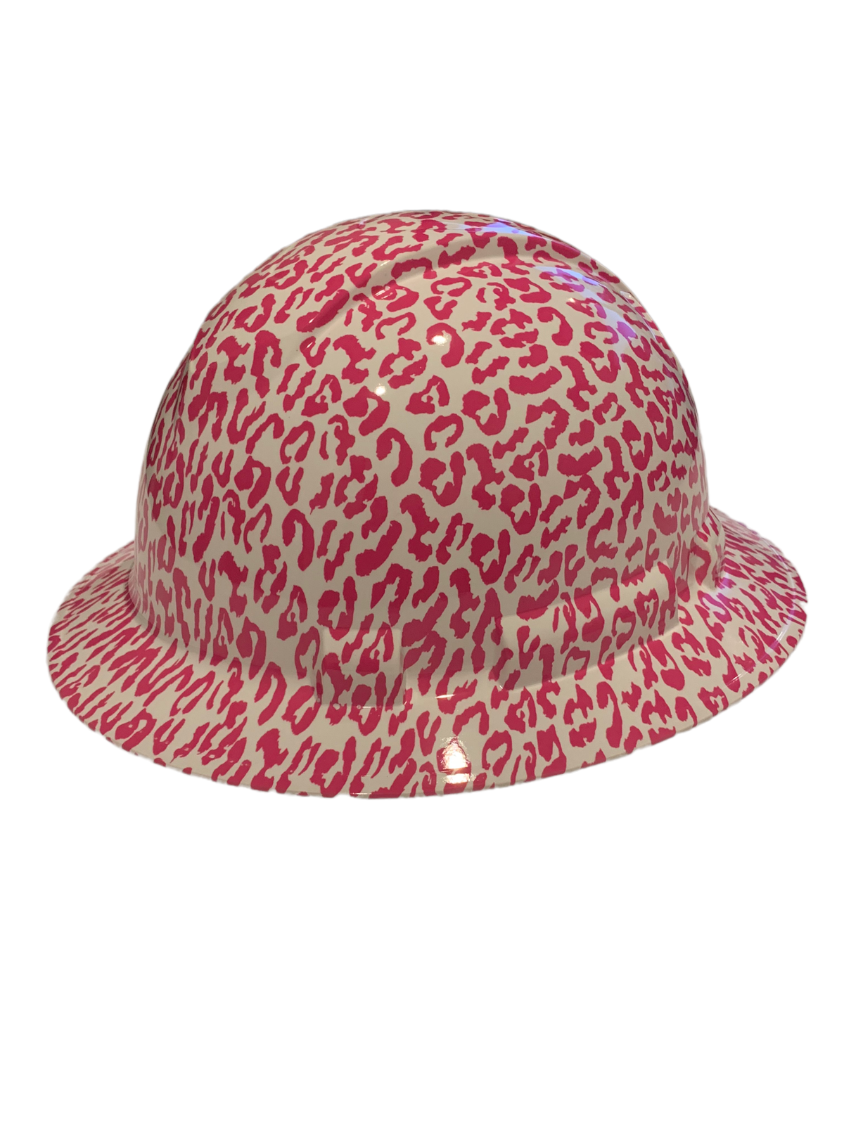 Hard Hat Ridgeline Full Brim Custom Hydro Dipped Pink Cheetah