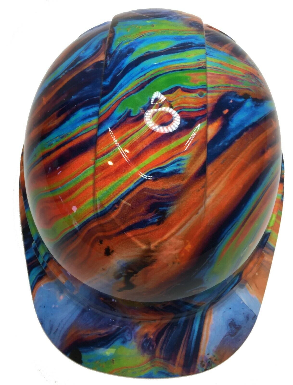 Hydro Dipped Hard Hat Ridgeline Cap Style Custom Slicked Out