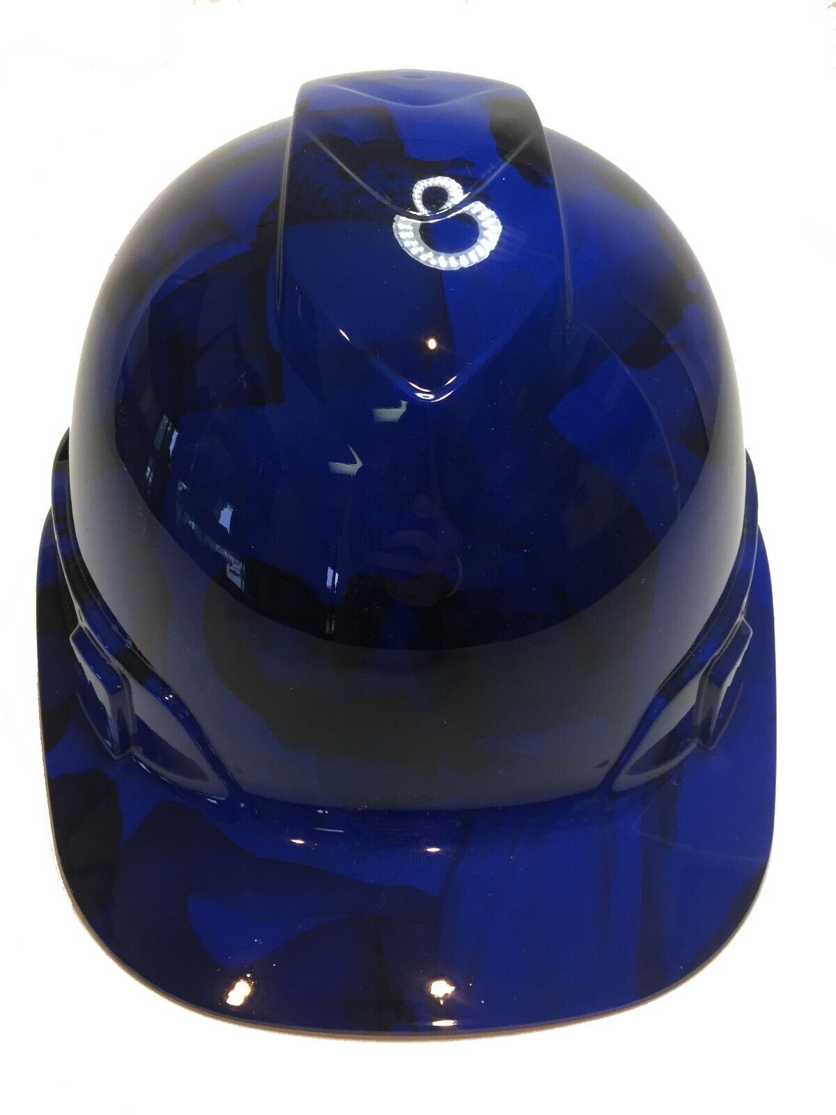 Hydro Dipped Hard Hat Ridgeline Cap Style Custom Blue Lace Girls