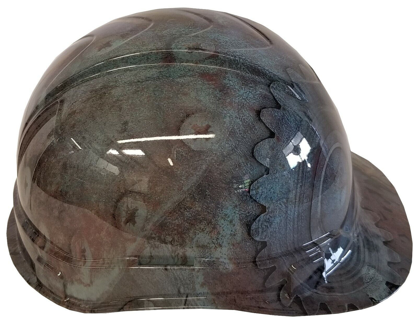 Hydro Dipped Hard Hat Ridgeline Cap Style Custom Steam Punk