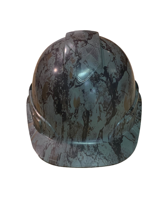 Custom Hydro Dipped Hard Hat Nat Gear Camo Ridgeline Cap Style