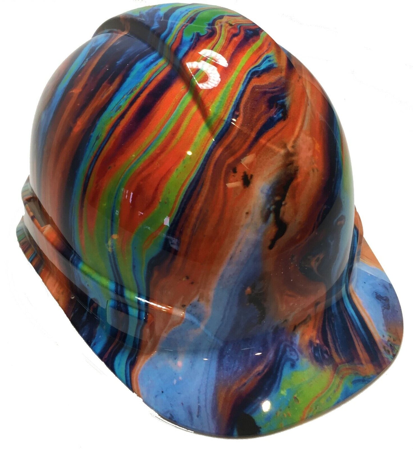 Hydro Dipped Hard Hat Ridgeline Cap Style Custom Slicked Out