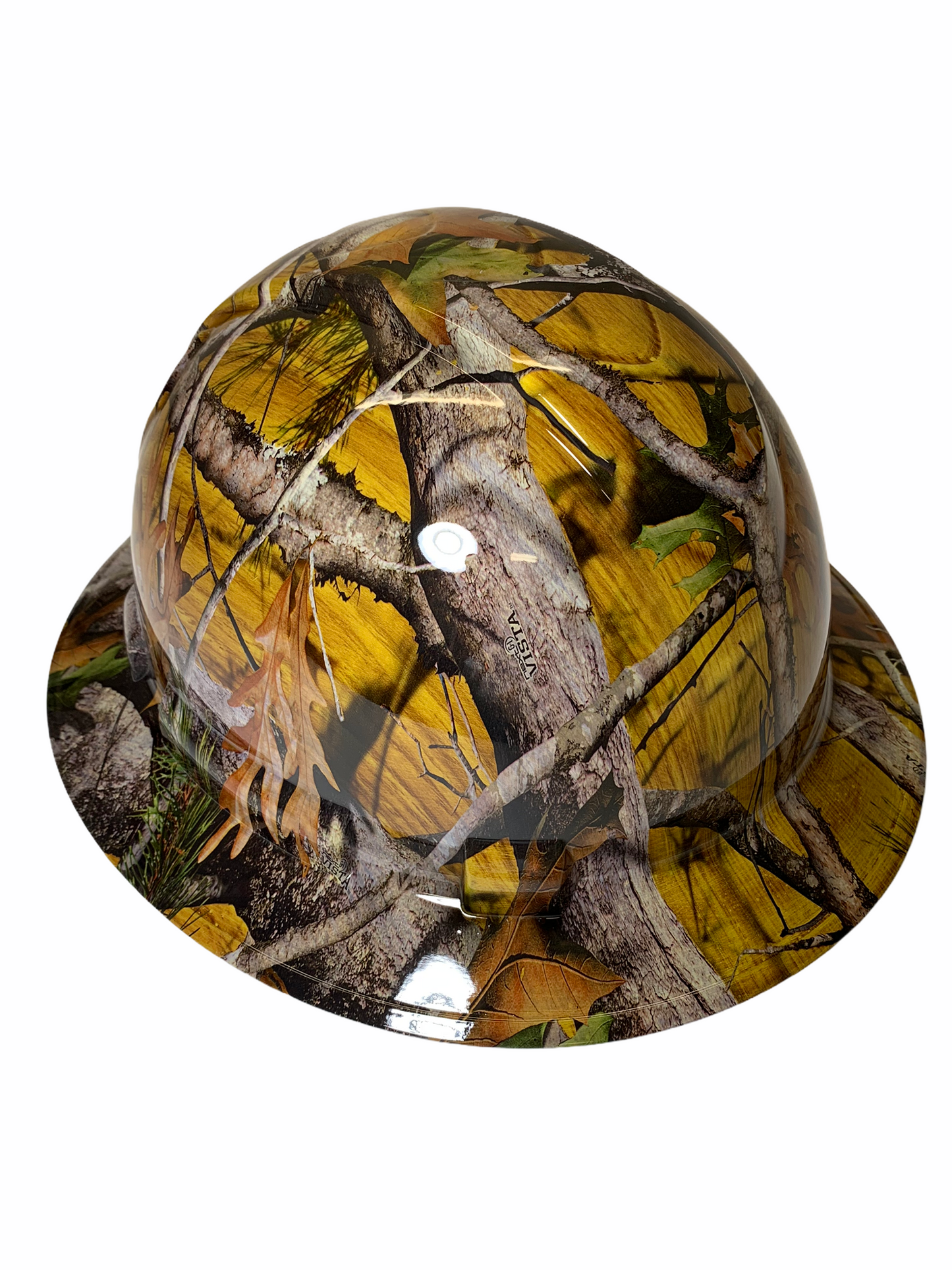 Hydro Dip Hard Hat Yellow Oak Vista Camo Pyramex Ridgeline Protective