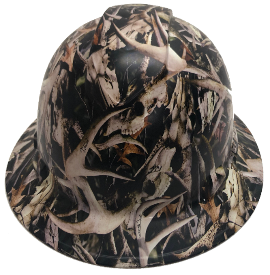 Custom Hydro Dipped Hard Hat Next Camo Bonz Full Brim Ridgeline