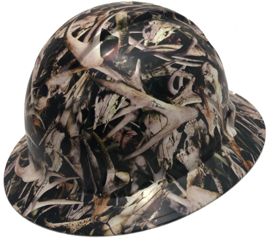 Custom Hydro Dipped Hard Hat Next Camo Bonz Full Brim Ridgeline